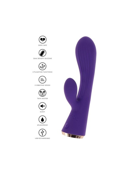 TOYJOY - IVY IRIS VIBRADOR RABBIT MORADO