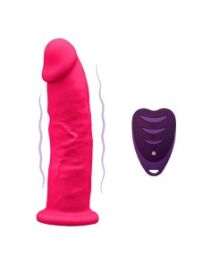 SILEXD - REALISTIC PENIS MODEL 2 PINK + REMOTE CONTROL...