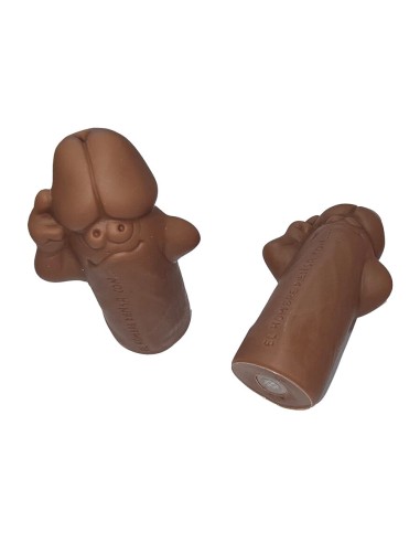 DIABLO PICANTE - WPENIS SHAPED WHISTLE IN BROWN...