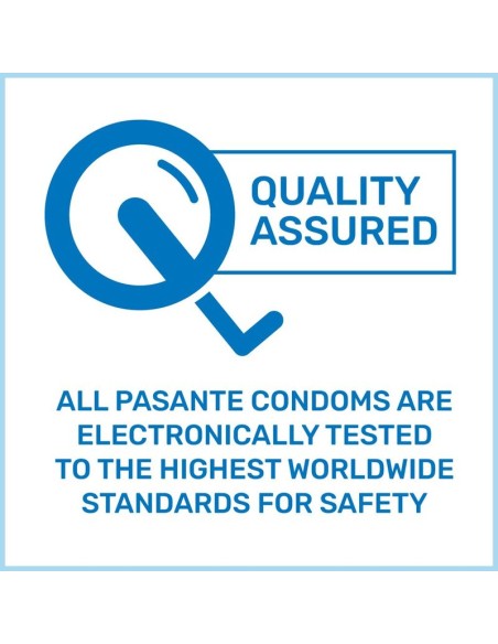 PASANTE - INTERNAL LATEX-FREE FEMALE CONDOMS BOX OF 3
