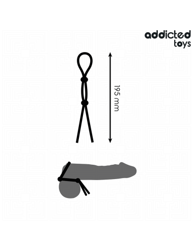 ADDICTED TOYS - SILICONE ROPE FOR THE DOUBLE...