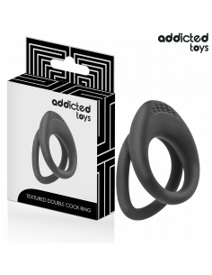 ADDICTED TOYS - DOUBLE TEXTURED PENIS RING