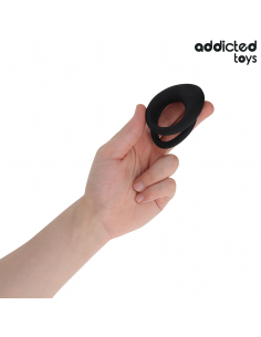 ADDICTED TOYS - DOUBLE TEXTURED PENIS RING 2