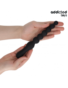 ADDICTED TOYS - DOUBLE ANAL MASSAGER SILICONE 24 CM 2