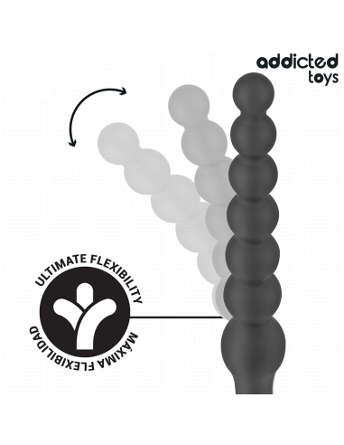 ADDICTED TOYS - DOUBLE ANAL MASSAGER SILICONE...
