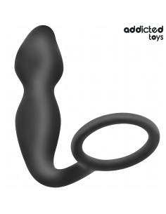 ADDICTED TOYS - ANAL PLUG WITH RING SILICONE MODEL 2 2