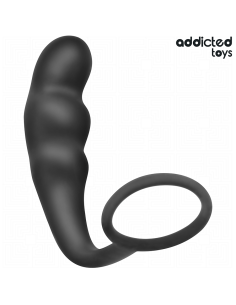 ADDICTED TOYS - ANAL PLUG WITH RING SILICONE MODEL 4 2