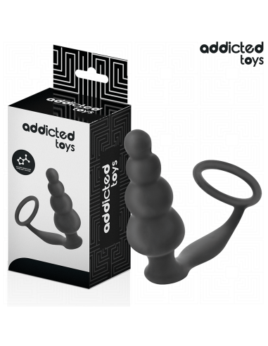 ADDICTED TOYS - ANAL PLUG WITH RING SILICONE...