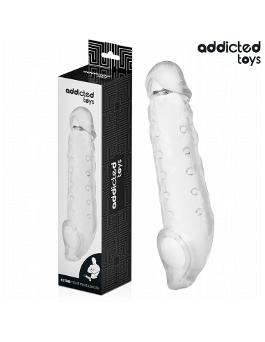 ADDICTED TOYS - TRANSPARENT PENIS EXTENSON SIZE...