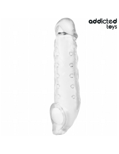 ADDICTED TOYS - TRANSPARENT PENIS EXTENSON SIZE S 23 CM 2