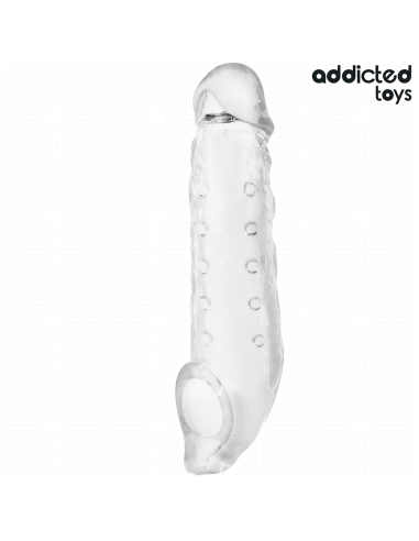 ADDICTED TOYS - TRANSPARENT PENIS EXTENSON SIZE...