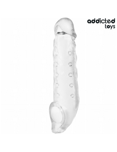 ADDICTED TOYS - TRANSPARENT PENIS SHEATH SIZE M...