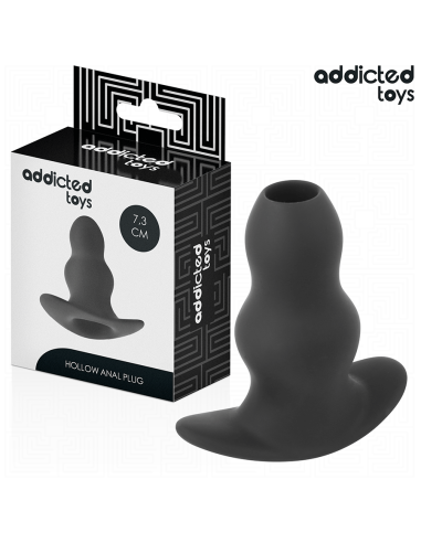 ADDICTED TOYS - HOLLOW ANAL PLUG SILICONE SIZE...
