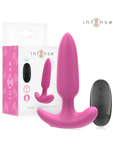 INTENSE - ROSS ANAL PLUG 10 VIBRATIONS PINK...