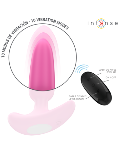 INTENSE - ROSS ANAL PLUG 10 VIBRATIONS PINK...