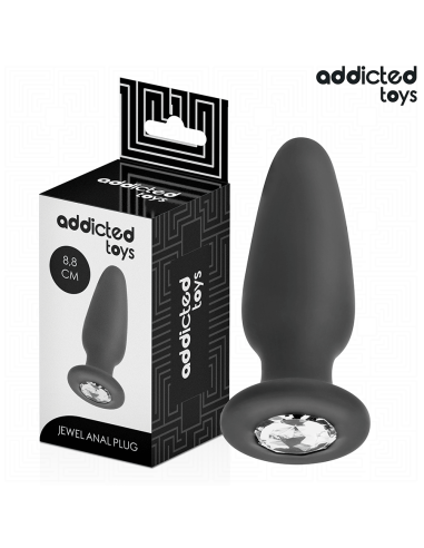 ADDICTED TOYS - ANAL PLUG WITH JEWEL SILICONE...