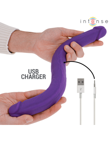 INTENSE - GUNTER DILDO DOUBLE VIBRATOR 40 CM...