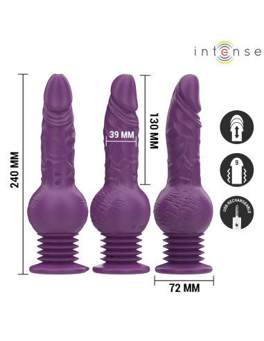 INTENSE - TATUM VIBRADOR MULTIFUNCIÓN CON...