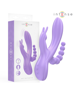 INTENSE - MIKO TRIPLE VIBRADOR RABBIT  ESTIMULADOR  ANAL...
