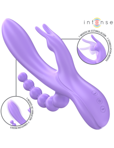 INTENSE - MIKO TRIPLE VIBRADOR RABBIT  ESTIMULADOR  ANAL... 2