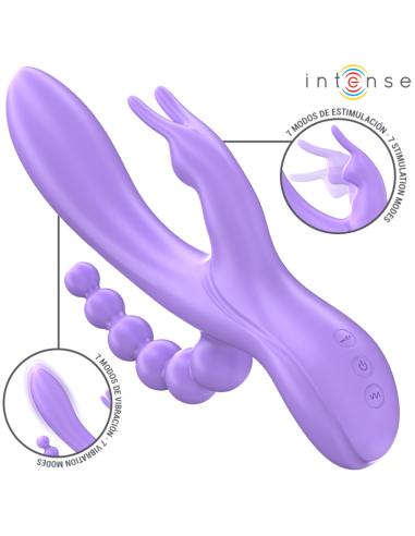 INTENSE - MIKO TRIPLE VIBRADOR RABBIT...