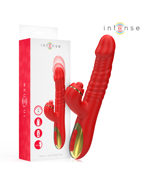 INTENSE - THALIA VIBRACIÓN  EMPUJE  ESTIMULACIÓN ROJO