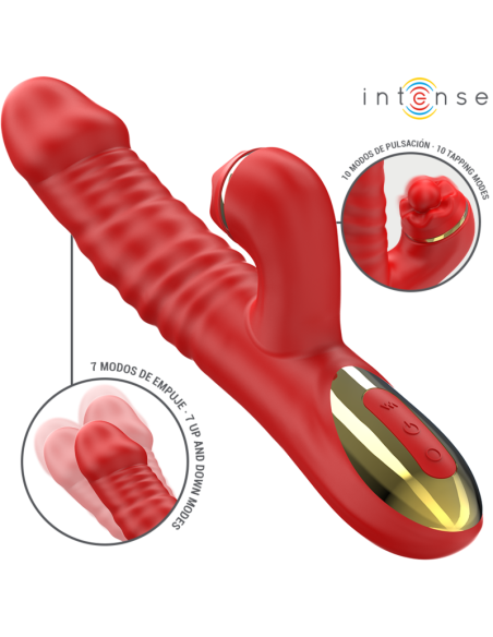 INTENSE - THALIA VIBRACIÓN  EMPUJE  ESTIMULACIÓN ROJO