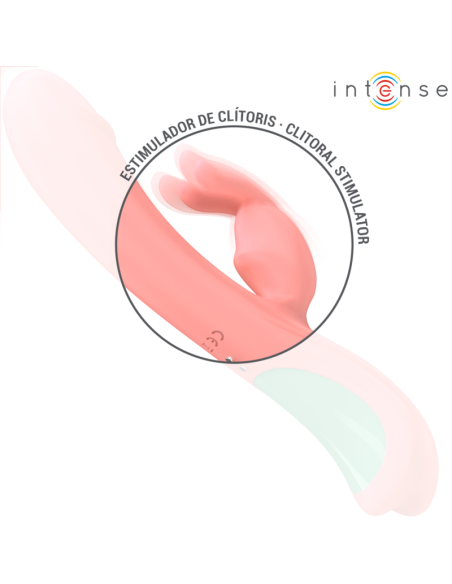 INTENSE - RACHEL VIBRADOR RABBIT 5 VIBRACIONES ROSA