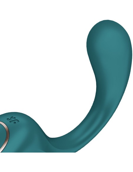 SATISFYER - G FOR GODDESS 2 RABBIT VIBRATOR BOTTLE GREEN