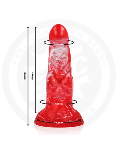 EPIC - DILDO AGNIS CRIMSON FIRE
