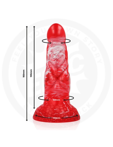 EPIC - DILDO AGNIS CRIMSON FIRE
