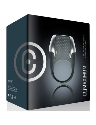 CLIMAXIMUM - TYRO VIBRATING COCK RING WITH LED...