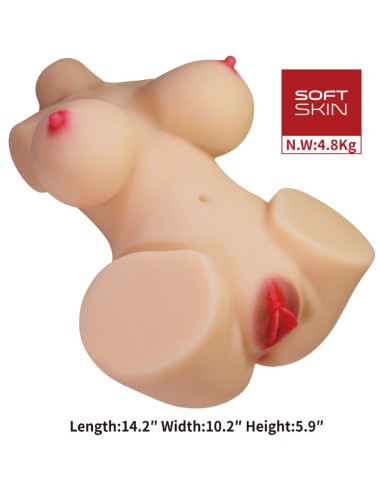 CRAZY BULL - EMMA TORSO FEMENINO REALISTA...
