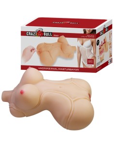CRAZY BULL - DIANA TORSO FEMENINO REALISTA VAGINA Y ANAL...