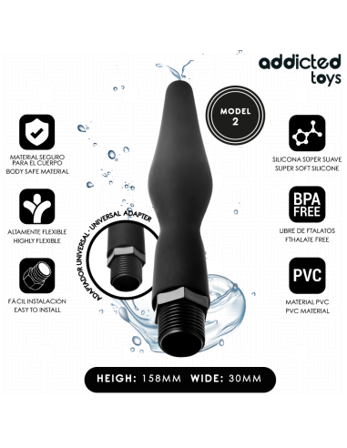 ADDICTED TOYS - ANAL CLEANER WITH UNIVERSAL...