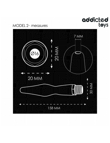 ADDICTED TOYS - ANAL CLEANER WITH UNIVERSAL...