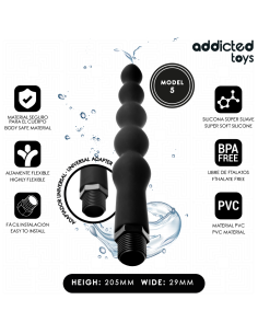 ADDICTED TOYS - ANAL CLEANER WITH UNIVERSAL ADAPTER MODEL 5 2