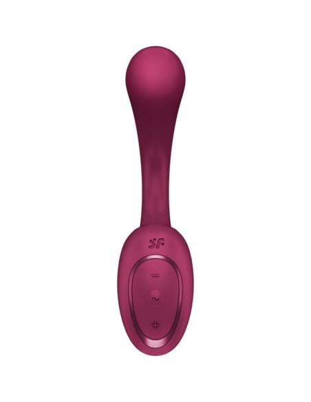 SATISFYER - G FOR GODDESS 2 RABBIT VIBRATOR BOTTLE BORDEAUX