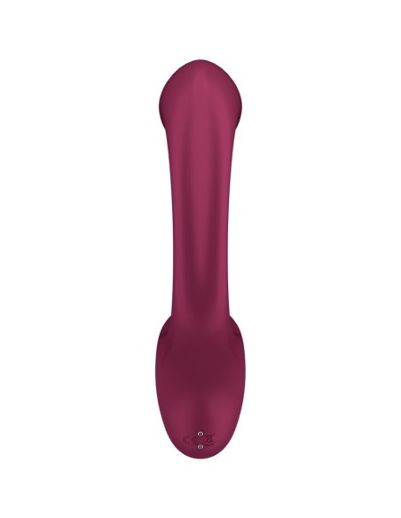 SATISFYER - G FOR GODDESS 2 RABBIT VIBRATOR BOTTLE BORDEAUX