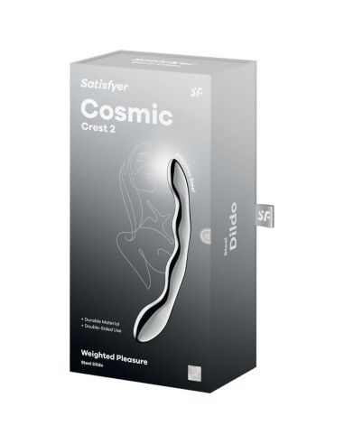 SATISFYER - COSMIC CREST 2 STAINLESS STEEL...