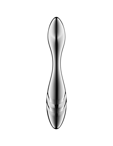 SATISFYER - PURE GRAVITY 3 STAINLESS STEEL DOUBLE-ENDED DILDO