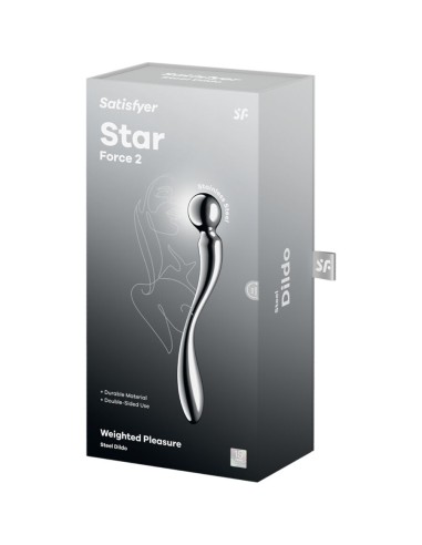 SATISFYER - STAR FORCE 2 STAINLESS STEEL...