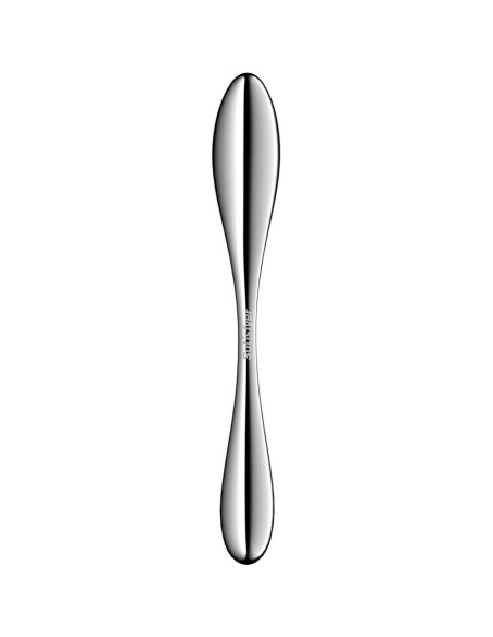 SATISFYER - STAR FORCE 3 STAINLESS STEEL DOUBLE-ENDED DILDO
