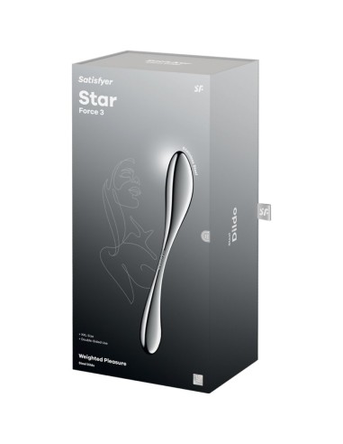 SATISFYER - STAR FORCE 3 STAINLESS STEEL...