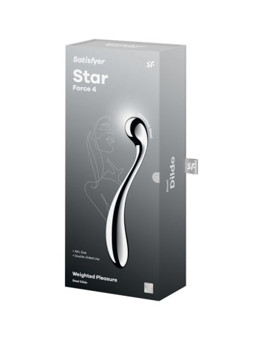 SATISFYER - STAR FORCE 4 STAINLESS STEEL...