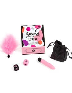 SECRET PLAY - PLEASURES BOX FOR COUPLES: DICE + VIBRATING...