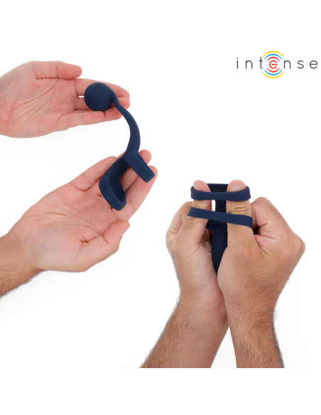 INTENSE - TYSON COCK RING WITH VIBRATING BALL Ø 3.2 CM
