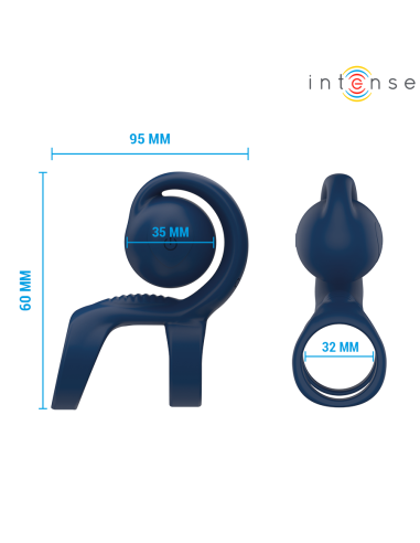 INTENSE - TYSON COCK RING WITH VIBRATING BALL Ø...