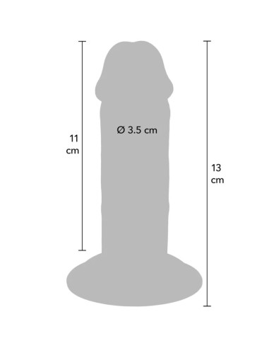 GET REAL - DELUXE THICK DOUBLE-DENSITY TPE DONG...