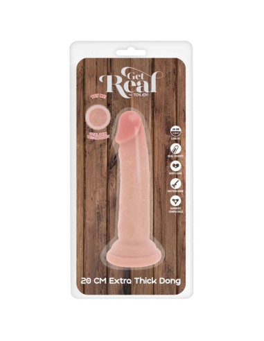 GET REAL - DELUXE THICK DOUBLE-DENSITY TPE DONG...